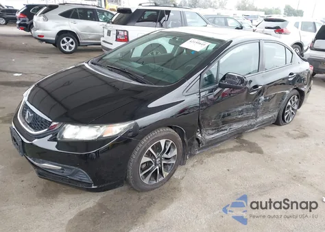 2014 Honda Civic Ex из США, поврежденный, VIN 19XFB2F88EE266071